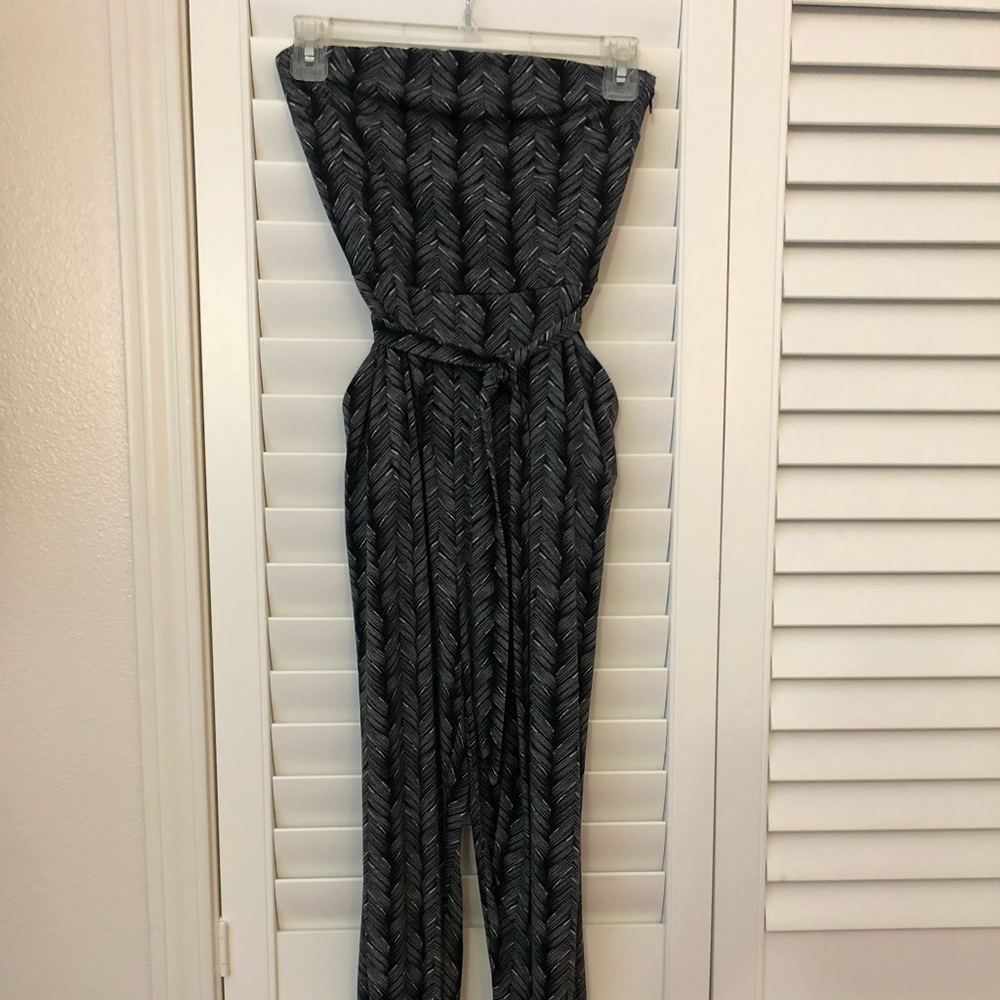 Metaphor, one piece, halter top pants jumpsuit